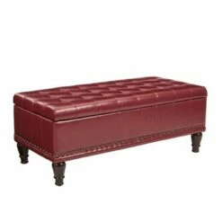 OSP Home Furnishings Caldwell Storage Ottoman Bonded Leather - INSPIRED by Bassett 10 OSP Home Furnishings Caldwell Storage Ottoman Bonded Leather - INSPIRED by Bassett -Ottomans Official Shop unnamed file 10073