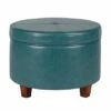 Upholstered Wooden Ottoman with Single Button Tufted Lift Top Storage - Benzara Blue 1 Upholstered Wooden Ottoman with Single Button Tufted Lift Top Storage - Benzara Blue -Ottomans Official Shop unnamed file 10142
