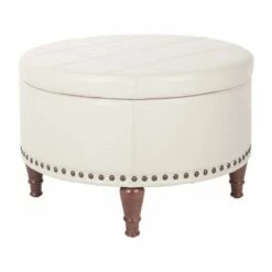 Alloway Storage Ottoman - OSP Home Furnishings Pewter -Ottomans Official Shop unnamed file 10147