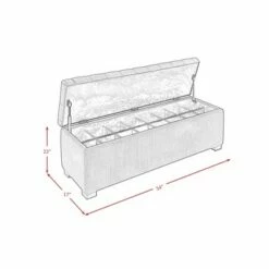 Carson Tufted Storage Ottoman - Picket House Furnishings Deep Emerald 19 Carson Tufted Storage Ottoman - Picket House Furnishings Deep Emerald -Ottomans Official Shop unnamed file 1024