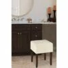 Bellamy Backless 18" Vanity Stool - Brown - Hillsdale Furniture -Ottomans Official Shop unnamed file 10314