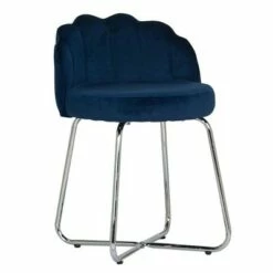 18.25" Catalina Scallop Back Metal Vanity Stool - Hillsdale Furniture Dark Blue 20 18.25" Catalina Scallop Back Metal Vanity Stool - Hillsdale Furniture Dark Blue -Ottomans Official Shop unnamed file 10363