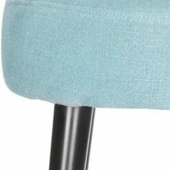 Brinda Vanity Stool - Light Blue - Safavieh -Ottomans Official Shop unnamed file 10420