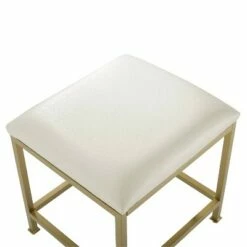 Aimee Vanity Stool Gold - Crosley 12 Aimee Vanity Stool Gold - Crosley -Ottomans Official Shop unnamed file 10433