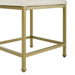 Aimee Vanity Stool Gold - Crosley 13 Aimee Vanity Stool Gold - Crosley -Ottomans Official Shop unnamed file 10434