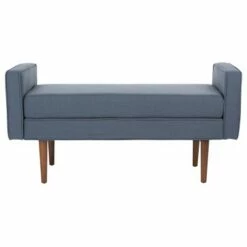 Henri Mid-Century Bench - Safavieh Cream/walnut -Ottomans Official Shop unnamed file 1110