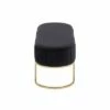 41" Demi Glam Pleated Bench - LumiSource Gold/black -Ottomans Official Shop unnamed file 1111