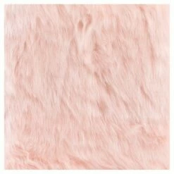 Faux Fur Rectangle Bench - Pink - HomePop -Ottomans Official Shop unnamed file 1127