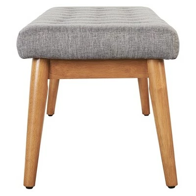 Landon Upholstered Bench Acorn - Crosley 4 Landon Upholstered Bench Acorn - Crosley - Image 2