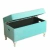 Kids' Diva Decorative Storage Bench - HomePop Aqua -Ottomans Official Shop unnamed file 1169