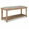 Graydon Upholstered Bench Distressed Natural - Finch -Ottomans Official Shop unnamed file 1208