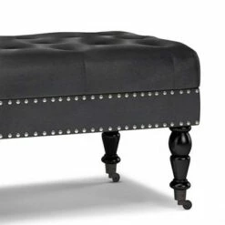 Donovan Tufted Ottoman Bench - WyndenHall Black/tweed Look Fabric 14 Donovan Tufted Ottoman Bench - WyndenHall Black/tweed Look Fabric -Ottomans Official Shop unnamed file 1242
