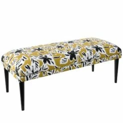 Skyline Furniture Fullerton Bench - Cloth & Company Navy -Ottomans Official Shop unnamed file 1252