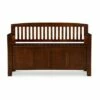 Cynthia Storage Bench - Linon Walnut -Ottomans Official Shop unnamed file 1354