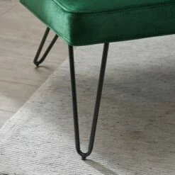 47" Chequeset Minimalist Bench Settee Emerald - Christopher Knight Home -Ottomans Official Shop unnamed file 1434