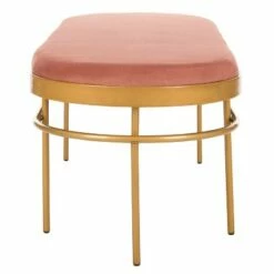 Sylva Oval Bench - Safavieh Slate Blue -Ottomans Official Shop unnamed file 1628