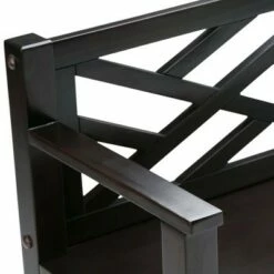 48" Lancaster Solid Wood Entryway Storage Bench with Drawers and Cubbies Espresso Brown - WyndenHall -Ottomans Official Shop unnamed file 1676