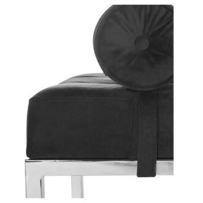 Xavier Bench - Black - Safavieh 5 Xavier Bench - Black - Safavieh - Image 3