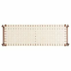 Dilan Leather Bench - Safavieh White/light Brown -Ottomans Official Shop unnamed file 1720