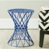 Charlotte Wire Stool Dark Blue - Safavieh -Ottomans Official Shop unnamed file 178