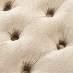 Barney Tufted Bench w/ Brass Nail Heads - Safavieh -Ottomans Official Shop unnamed file 1781