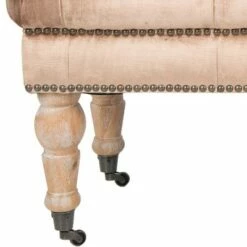 Barney Tufted Bench w/ Brass Nail Heads - Safavieh -Ottomans Official Shop unnamed file 1782