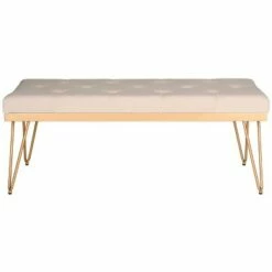 Marcella Bench - Safavieh Brown -Ottomans Official Shop unnamed file 1794