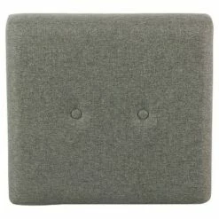 Mid Mod Square Stool Metal Hairpin Leg - Gray - HomePop -Ottomans Official Shop unnamed file 188