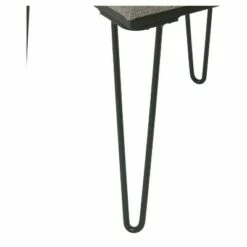Mid Mod Square Stool Metal Hairpin Leg - Gray - HomePop -Ottomans Official Shop unnamed file 189