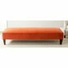 Harlow Lounging Bench - Pumpkin - Safavieh 2 Harlow Lounging Bench - Pumpkin - Safavieh -Ottomans Official Shop unnamed file 1931