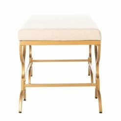 Juliet Rectangular Bench - Safavieh Emerald/gold 14 Juliet Rectangular Bench - Safavieh Emerald/gold -Ottomans Official Shop unnamed file 1937