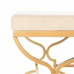 Juliet Rectangular Bench - Safavieh Emerald/gold 16 Juliet Rectangular Bench - Safavieh Emerald/gold -Ottomans Official Shop unnamed file 1939