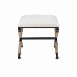 Ashburn Campaign Accent Stool - Linon Buff Beige 13 Ashburn Campaign Accent Stool - Linon Buff Beige -Ottomans Official Shop unnamed file 20