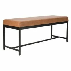 Chase Faux Leather Bench - Safavieh Dark Green -Ottomans Official Shop unnamed file 2011