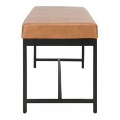 Chase Faux Leather Bench - Safavieh Dark Green -Ottomans Official Shop unnamed file 2012