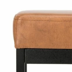 Chase Faux Leather Bench - Safavieh Dark Green -Ottomans Official Shop unnamed file 2014