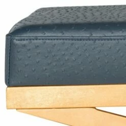 Alexes Bench - Navy/Gold - Safavieh -Ottomans Official Shop unnamed file 2031