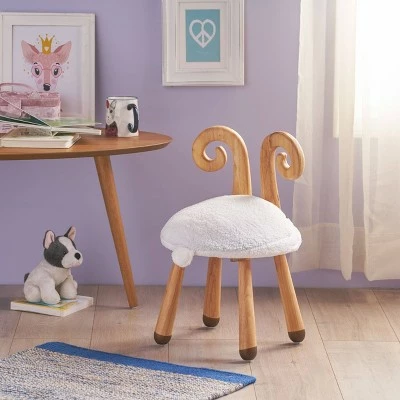 Rose Red's Stoolimals Collection Sheep Stool White - Christopher Knight Home 3 Rose Red's Stoolimals Collection Sheep Stool White - Christopher Knight Home