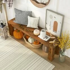 Arsenio Sturdy Wooden Dining Bench Dark Oak - HOMES: Inside + Out -Ottomans Official Shop unnamed file 2129