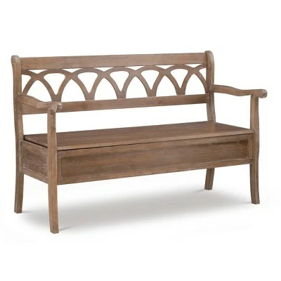 Alina Storage Bench - Powell Company White 16 Alina Storage Bench - Powell Company White - Image 14
