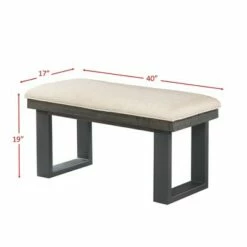 Sullivan Bench Dark Ash - Picket House Furnishings -Ottomans Official Shop unnamed file 2186