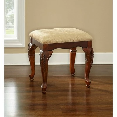 Stacey Bench Cherry Red - Powell Company 5 Stacey Bench Cherry Red - Powell Company - Image 3