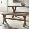Mandeville Dining Bench Brown - Buylateral
