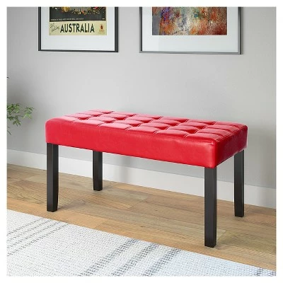 California 24 Panel Bench - CorLiving Brown 4 California 24 Panel Bench - CorLiving Brown - Image 2