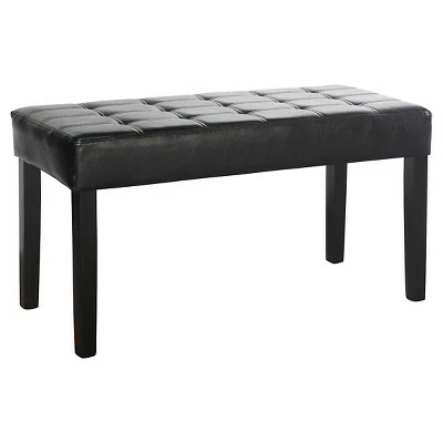 California 24 Panel Bench - CorLiving Brown 7 California 24 Panel Bench - CorLiving Brown - Image 5