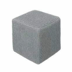 Tessie Knitted Foot Stool - Christopher Knight Home Beige -Ottomans Official Shop unnamed file 244