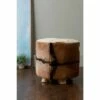 Durant Natural Hide Stool Brown - East At Main -Ottomans Official Shop unnamed file 248