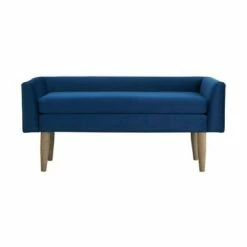 Bella Upholstered Bench - Picket House Furnishings Turquoise Blue -Ottomans Official Shop unnamed file 2497