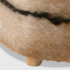 Durant Natural Hide Stool Brown - East At Main -Ottomans Official Shop unnamed file 251