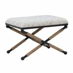 Ashburn Campaign Accent Stool - Linon Buff Beige 19 Ashburn Campaign Accent Stool - Linon Buff Beige -Ottomans Official Shop unnamed file 26